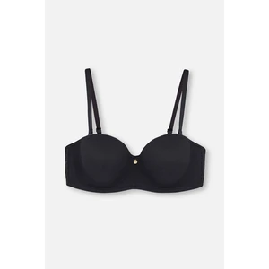 Dagi Black 1060kc Almira Strapless Empty Cup Single Bra