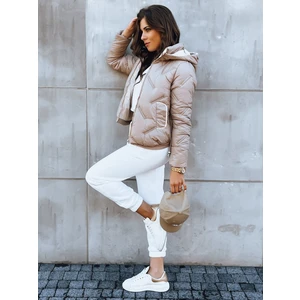 Women's quilted jacket LIDIL beige Dstreet