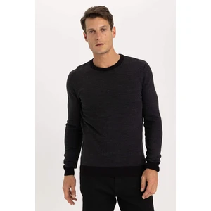 DEFACTO Standard Fit Crew Neck Knitwear Pullover