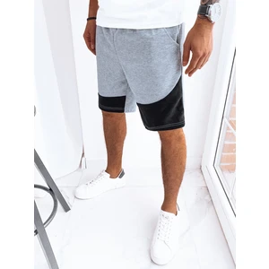 Light Grey Men's Dstreet Tracksuit Shorts