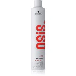 Schwarzkopf Professional Osis+ Finish Freeze Strong Hold Hairspray lakier do włosów dla extra silnego utrwalenia 500 ml