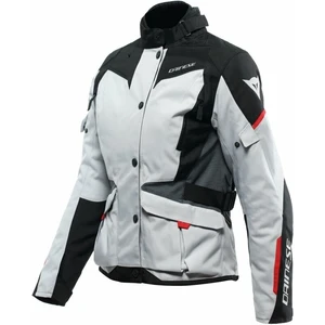 Dainese Tempest 3 D-Dry® Lady Glacier Gray/Black/Lava Red 38 Textiljacke