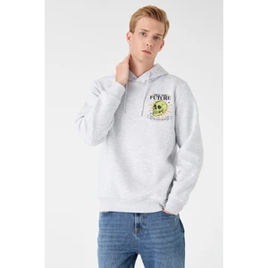 Koton Men's Snow Melange Sweatshirt