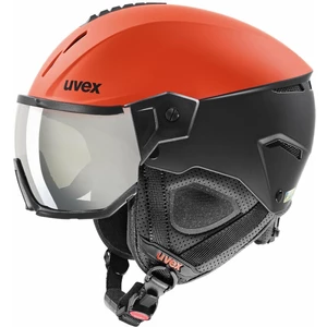 UVEX Instinct Visor Fierce Red/Black Mat 59-61 cm Lyžařská helma