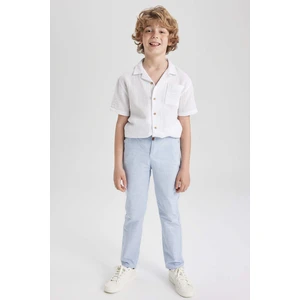 DEFACTO Boys Regular Fit Linen Look Trousers