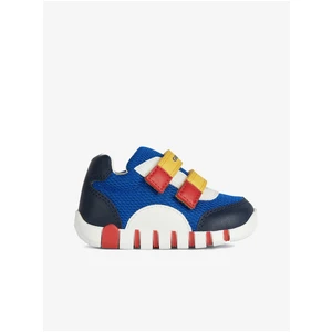 White-blue kids shoes Geox - Boys