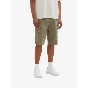 Khaki Mens Shorts with Pockets Tom Tailor - Men