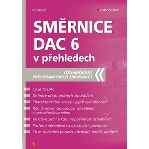 Směrnice DAC 6 v přehledech, Dušek Jiří