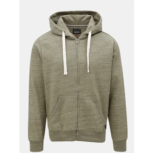 Green Regular Brindle Hoodie Blend - Men