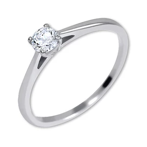 Brilio Silver Stříbrný zásnubní prsten 426 001 00539 04 53 mm