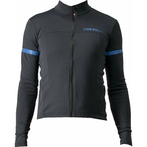 Castelli Fondo 2 Jersey Light Black/Blue Reflex S