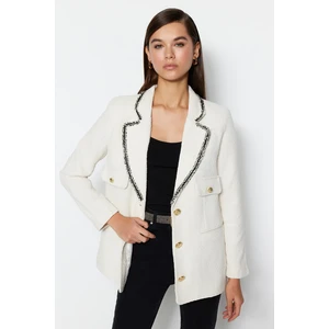 Blazer da donna Trendyol Ecru