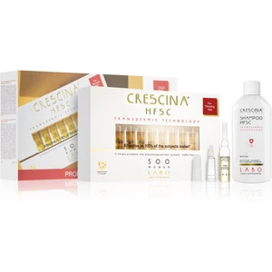 Crescina Transdermic 500 Re-Growth sada (proti vypadávániu vlasov) pre ženy