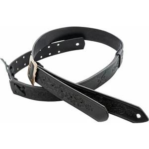 RightOnStraps Legend BM Bohemian Bőr gitár heveder Black