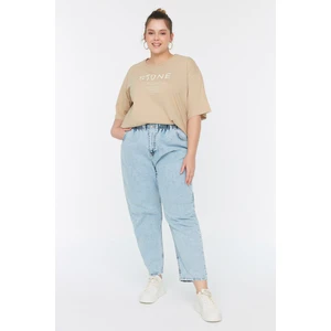 Jeansy damskie Trendyol Mom jeans