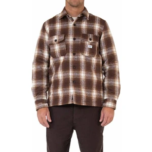 Deus Ex Machina Marcus Check Shirt Brown Plaid XL