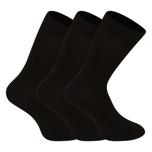 3PACK socks Nedeto high bamboo black