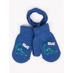 Yoclub Kids's Gloves RED-0116C-AA1A-002