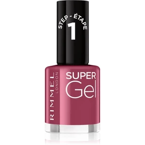 Rimmel Super Gel gélový lak na nechty bez použitia UV/LED lampy odtieň 030 Wild Gal 12 ml