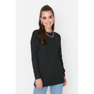 Trendyol Sweatshirt - Black - Regular fit