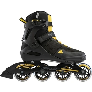 Rollerblade Spark 80 Patine în linie Black/Saffron Yellow 42