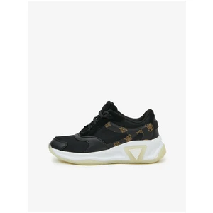 Black Women's Sneakers on Guess Jamming Platform - Women