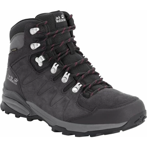 Jack Wolfskin Női túracipők Refugio Texapore Mid W Dark Steel/Purple 40