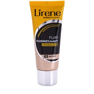 Lirene Rozjasňující fluidní make-up 30 ml 03