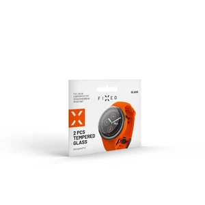 Ochranné tvrzené sklo FIXED pro smartwatch Garmin Fénix 7 42mm, čirá (2ks)