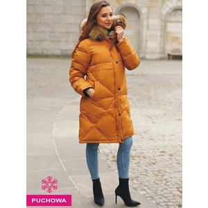 Dámska bunda PERSO PERSO_Jacket_BLH919079FX_Yellow