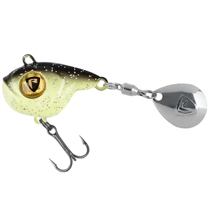 Fox rage big eye spin tail black gold - 8 g