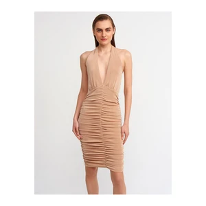 Dilvin Dress - Brown - Bodycon