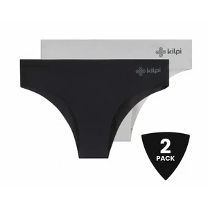 Women's panties 2 pack KILPI NELIA-W Grey + Black