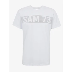 SAM73 White Men's T-Shirt SAM 73 Barry - Men