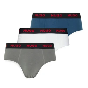 Hugo Boss 3 PACK - pánske slipy HUGO 50469783-973 XL