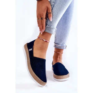 Espadrillas da donna BIG STAR SHOES Navy Blue