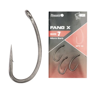 Nash háčky pinpoint fang x micro barbed-velikost 2