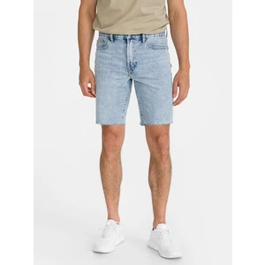 Modré pánské džínové kraťasy denim shorts