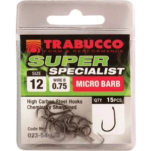 Trabucco háčky super specialist 15 ks-velikost 10