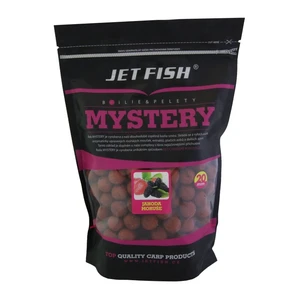 Jet fish boilie mystery jahoda moruše - 1 kg 20 mm