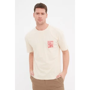 Trendyol T-Shirt - Gray - Relaxed fit