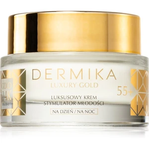 Dermika Luxury Gold omladzujúci krém 55+ 50 ml