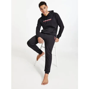 Black Men's Hoodie Tommy Hilfiger - Mens