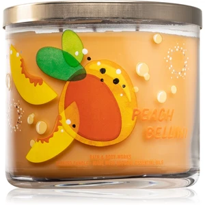 Bath & Body Works Peach Bellini vonná svíčka 411 g