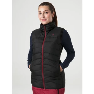 Loap IRENA Women's sports vest Black / Wine