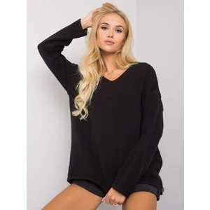 OCH BELLA Black oversized sweater