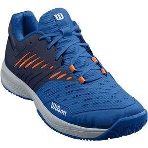 Wilson Kaos Comp 3.0 Mens Tennis Shoe Classic Blue/Peacoat/Orange Tiger 43 1/3 Férfi tenisz cipők