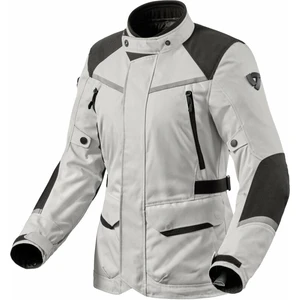 Rev'it! Voltiac 3 H2O Ladies Silver/Black 40 Chaqueta textil