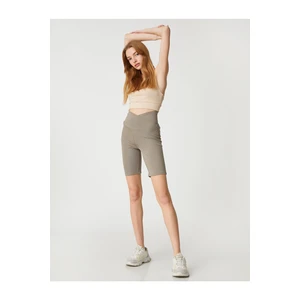 Koton Leggings - Gray - Normal Waist