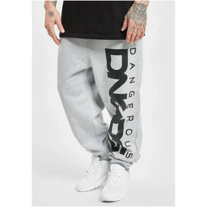 Classic sweatpants with gray melange